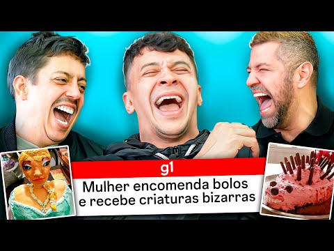 OS BOLOS MAIS ENGRAÇADOS DO MUNDO 😂😂 (ft. Renato Albani & Victor Sarro)