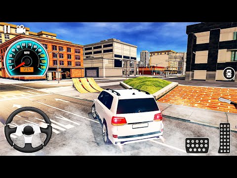 Prado Car Driving Car Games 2023 V2 - 4x4 Extreme Stunts Car Racing Driver - Android GamePlay #3
