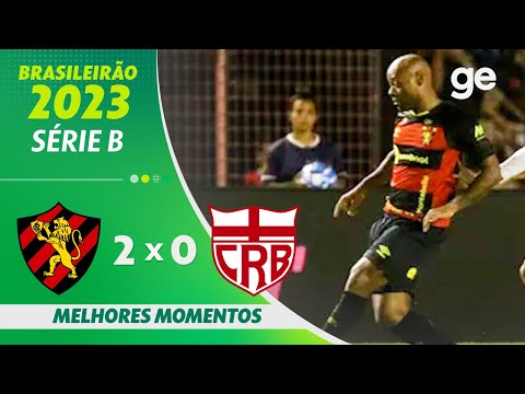 Gols e lances de Sport x CRB