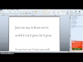 let it grow lyrics 