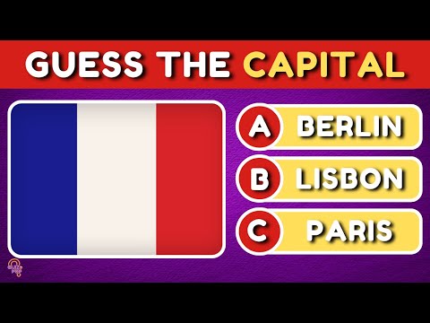 Guess All 195 Capital Cities Of The World | Ultimate General Knowledge Quiz🌎 | Quiz Pop