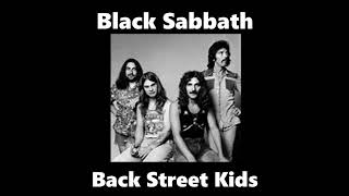 Black Sabbath-Back Street Kids