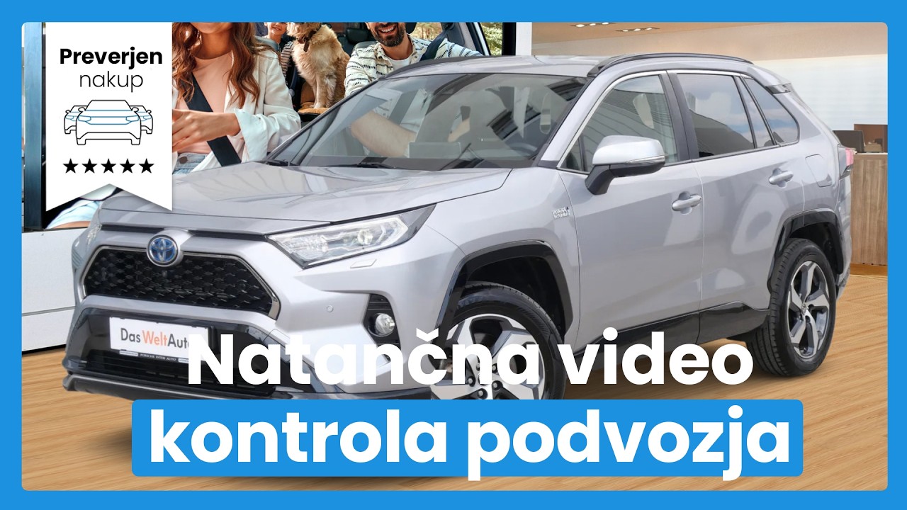 Toyota RAV4 Plug-In Hybrid AWD 2.5 Avt. - VL. NAPRAVA - SLO