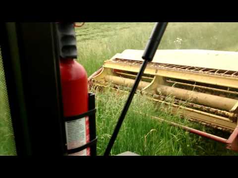 How a 489 New Holland haybine should run.