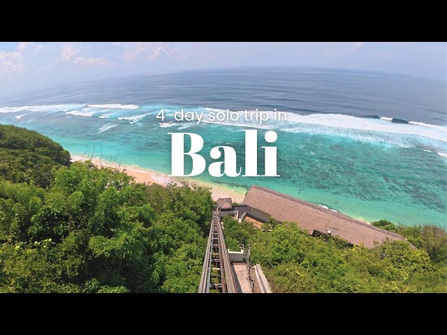 Travel vlog - Solo Bali | Chill 4-Day Trip & Nusa Penida Island Tour
