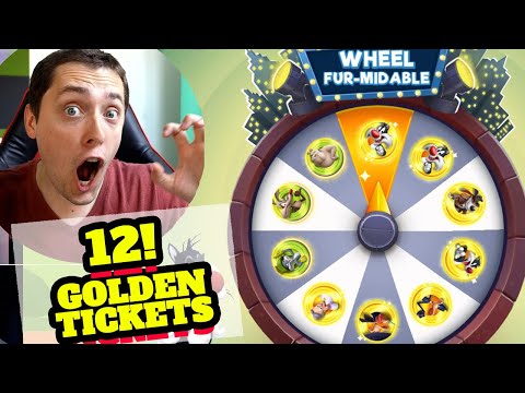 Looney Tunes World of Mayhem 373 - 12 Golden Tickets Opening Wheel