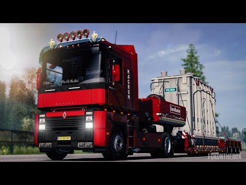 Renault Magnum Integral + EE9 V8 sound  | Euro Truck Simulator 2 Mod
