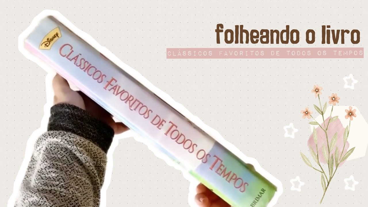 folheei o livro clássicos favoritos de todos os tempos | disney | editora brimar | 1998