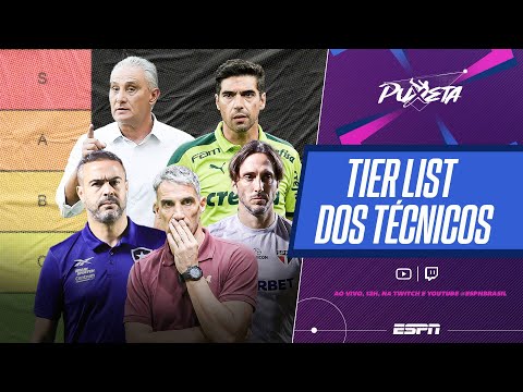 Quem são os MELHORES TÉCNICOS DO CAMPEONATO BRASILEIRO? #Puxeta