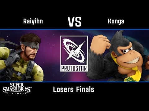 Raiyihn (Snake) vs Konga (Donkey Kong) - Ultimate Losers Finals - Protostar #34