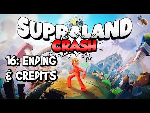 SUPRALAND CRASH - Part 16: Ending and Credits - Full Walkthrough [PC]