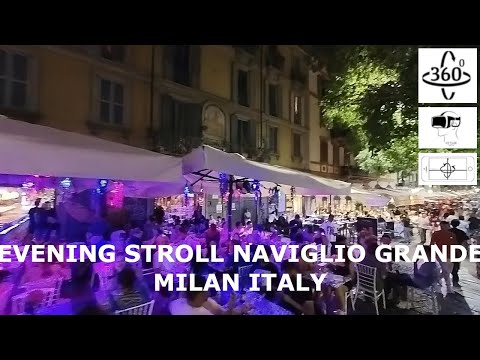 Evening Stroll | Milan | Naviglio Grande