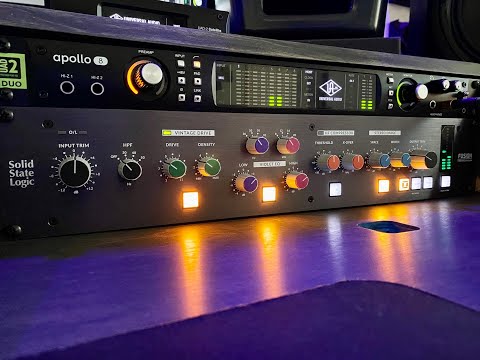 How to PROCESS TRACKS & PRINT AUDIO with the SSL FUSION using LOGIC PRO X...