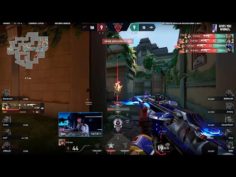 TLN Ban INSANE 1v5 Ace Clutch vs. Team Secret | VCT Pacific 2024