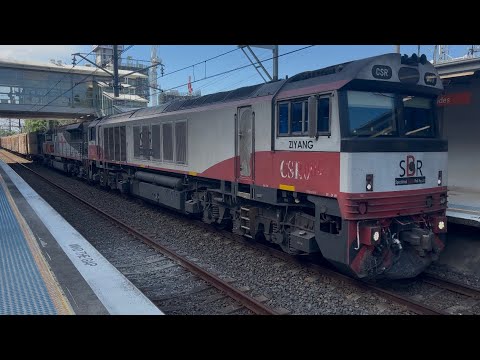 21/2/26 - SCT 6BM9 passing Rhodes with CSR009 and SCT014