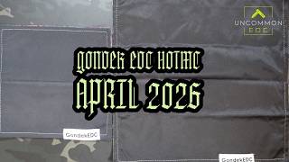 April 2026: Gondek EDC Hank of the Month Club (HOTMC) Standard & XL Unveiling