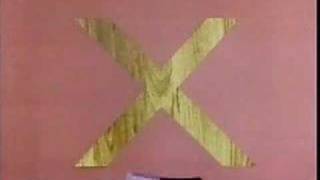 Sesame Street - Stamped and painted X animation