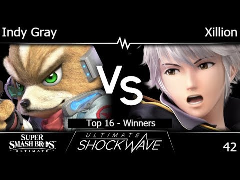 USW 42 - LPMB | Indy Gray (Fox, Ridley) vs HMO | Xillion (Robin) Top 16 - Winners - SSBU