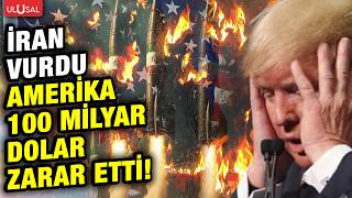 ABD kan kaybediyor! İran vurdukça Amerikan ekonomisi 100 milyar dolarlık zarar etti!