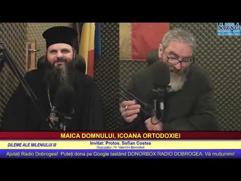 Parintele Sofian Costea la emisiunea DILEME ALE MILENIULUI III - MAICA DOMNULUI, ICOANA ORTODOXIEI