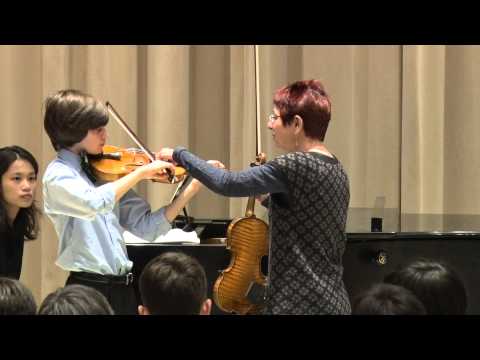 Mimi Zweig Violin Masterclass