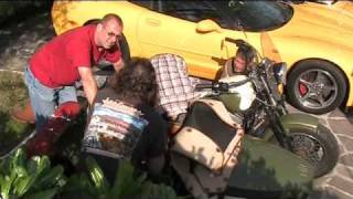 preview picture of video 'Gespanntreffen Spotorno 2009 - Sidecar'