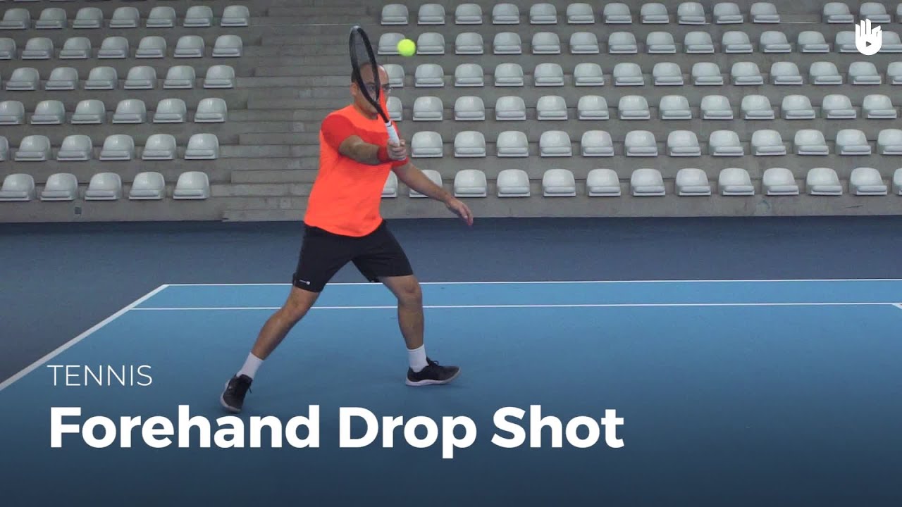 How to Hit a Forehand Drop Shot How to Play Tennis Sikana
