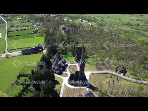 Filmare drona Manastirea Sapanta-Peri