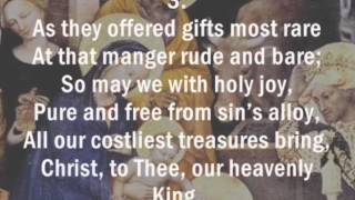 As with gladness, men of old