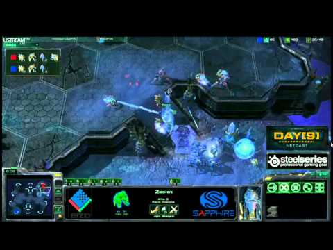 DreamHack 2010 - Stacraft II - MouzMana (P) VS aTnSocke(P) Part 1/2