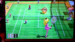 Mario Tennis Ultra Smash - Peach & Toad vs. Bowser & Mario (E3 2015)