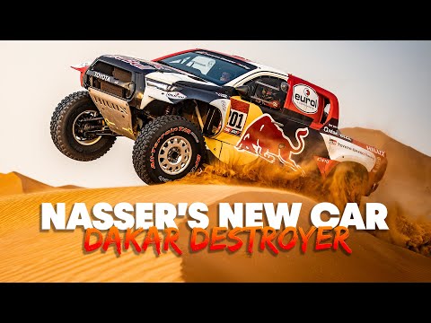 Thumbnail for Nasser Al-Attiyah Introduces His T1+ Toyota Hilux: Dakar Destroyer by Toyota, Car
