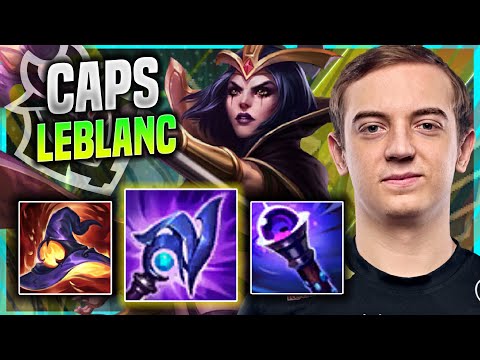 CAPS CHILLING WITH LEBLANC! - G2 Caps Plays Leblanc MID vs Kha'Zix! | Season 11