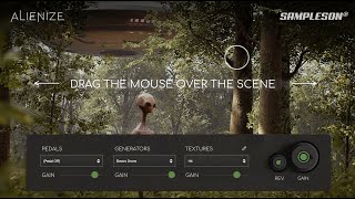 Video thumbnail for Alienize - Cinematic Instrument with mouse gestures. by Sampleson