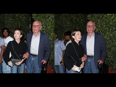 Keith Rupert Murdoch And Wife Elena Zhukova Enjoy A Low-Key Dinner Date at Giorgio Baldi!