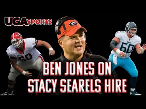 Ben Jones discusses new Georgia offensive line coach Stacy Searels as a coach and recruiter