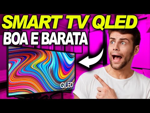 3 Melhores Tvs QLED MAIS BARATAS para Comprar em 2024 - Qual é MELHOR TV QLED?