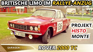 Rover 2000 TC Monte Carlo - Britische Limo im Rallye-Anzug | Garagengold