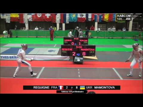 SWS 2015 Ghent - T128P - Mamontova UKR v Reguigne FRA