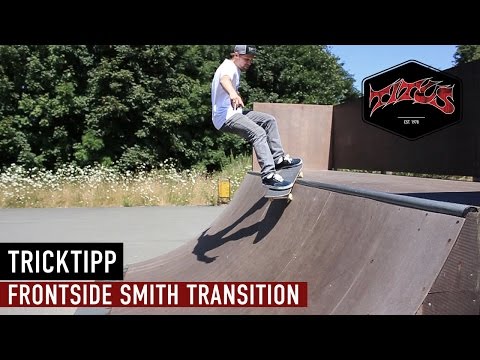Skateboard Trick Tipp - How to Frontside Smith Grind (Transition) (deutsch/german) HD | Julius
