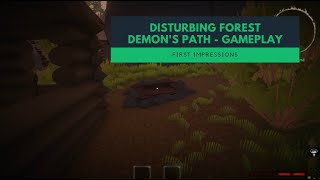 Disturbing Forest Demon's Path - Gameplay - First Impressions