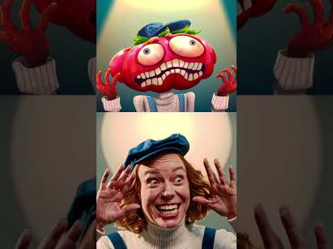 Stupidella Real Life Ep6 – "Troll Facepalm Quest" Game - Tesla Tomato Elon Musk Trollface Vibes