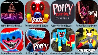 FNAF Security Breach RUIN 2 Mobile Update Full GamePlay, Poppy Playtime 3, Poppy 4 ,Roblox+Minecraft