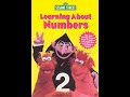 Sesame Street Learning About Numbers Smashing DVD