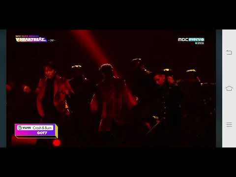 GOT7 CRASH AND BURN #VLIVEAWARD2019 #VHEARTBEAT