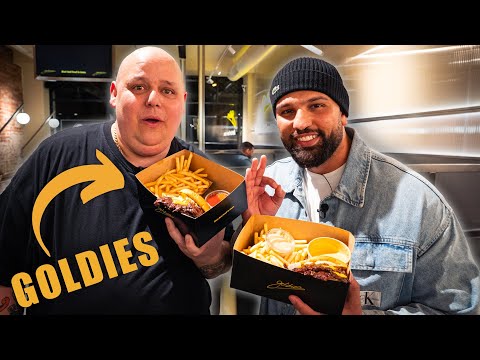 Der BERÜHMTESTE BURGER DEUTSCHLANDS | GOLDIES NEUERÖFFNUNG im Bahnhofsviertel🎉