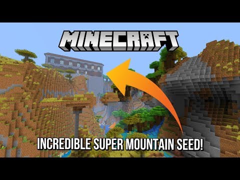 Catmanjoe - Minecraft - Incredible Super Mountain Seed! (Minecraft PS4, Xbox One, PS3,Xbox 360)