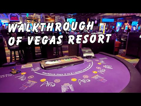 Las Vegas Hotel Walkthrough Aria Resort & Casino February 2025