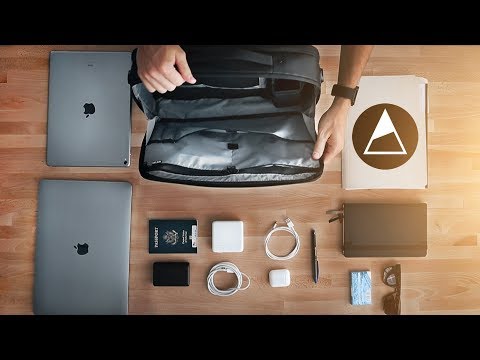 The NOMATIC Laptop Bag Walk Through! How to Use it!