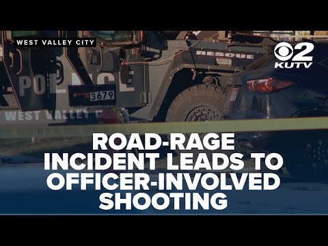Road-rage incident leads to officer-involved shooting in West Valley City